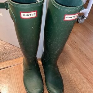 Hunter rain boots